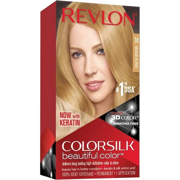 Colorsilk ColorSilk Permanent Color, Medium Blonde 74