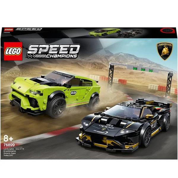 LEGO 76899 Lamborghini Urus ST-X & Lamborghini Huracán Super Trofeo Evo - Speed Champions