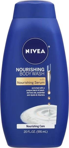 Nivea Nourishing Care Body Wash with Nourishing Serum, 20 fl oz