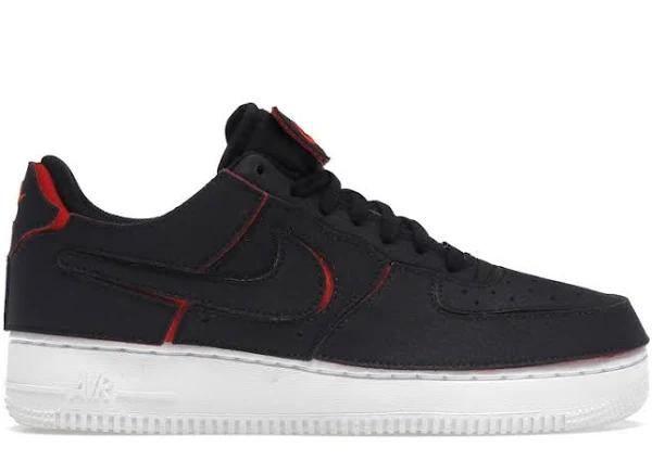 Nike Air Force 1/1 Low 'Black Chile Red'