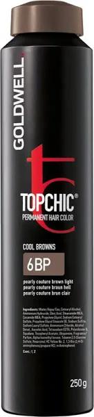 Goldwell Topchic Permanent Hair Color Permanent Hair Color 250ml, 6/BP - Pearl Brrown Light