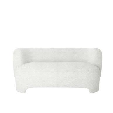 The DIY Decorator Massie 2 Seater Bouclé Sofa - Cream White