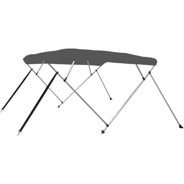 vidaXL 4-Bow Bimini Top Anthracite 243x210x137 cm