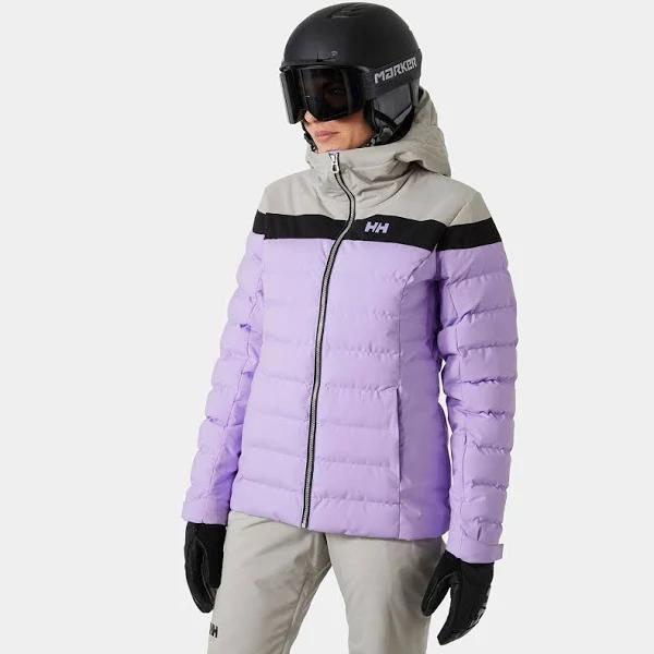 Helly Hansen Imperial Puffy Hooded Jacket Violet Women - S