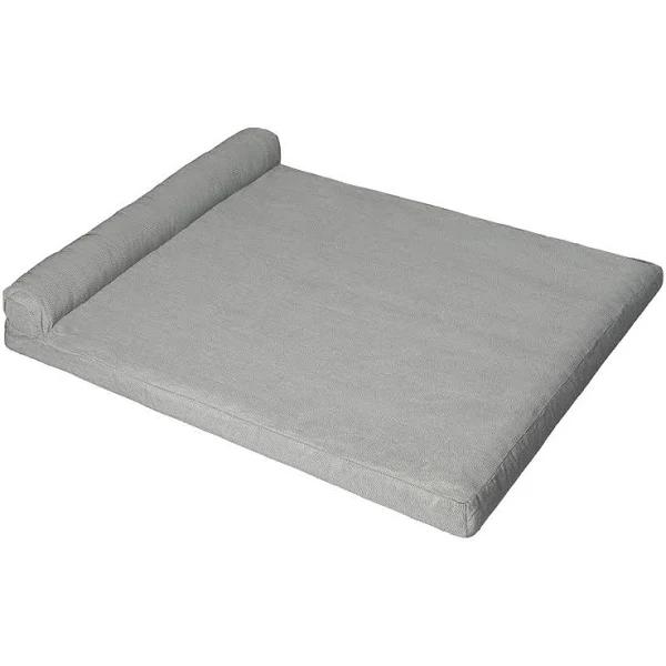 PaWz Heavy Duty Memory Foam Orthopedic Pet Bed Grey XL