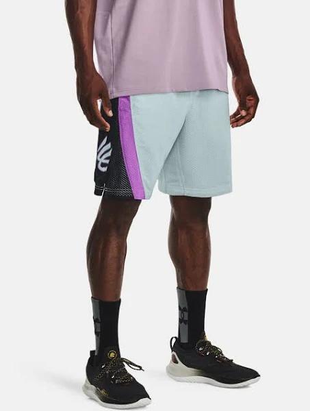 Under Armour Men's Curry Splash 9" Basketball Shorts Multi XL