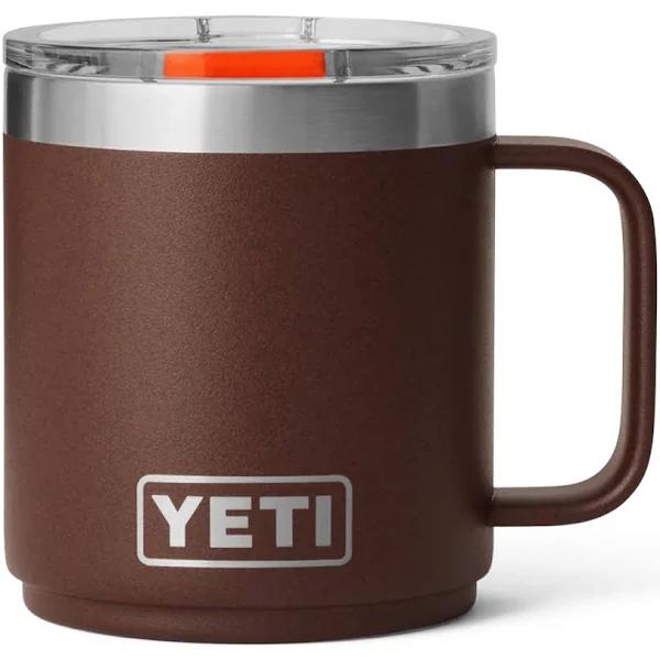 Yeti Rambler 10 oz Mug with Magslider Lid - Wetlands Brown