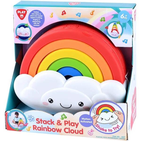 Stack & Play Rainbow Cloud