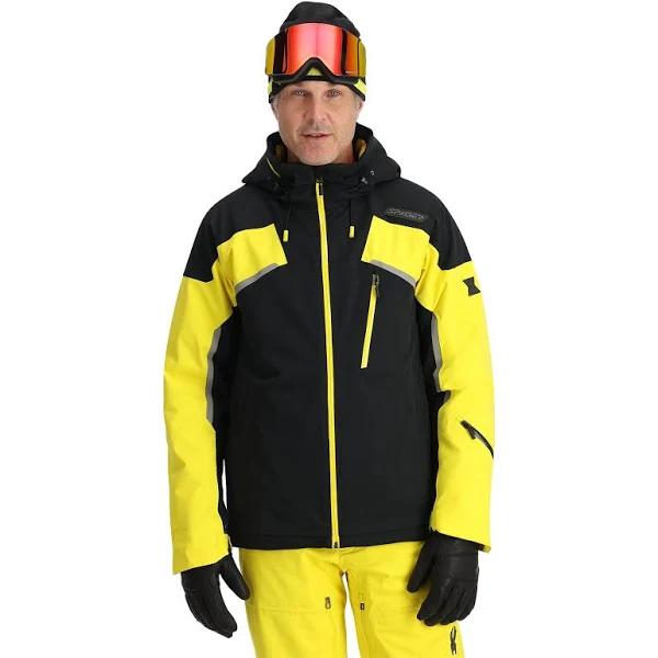 Spyder Leader Jacket Yellow M Man