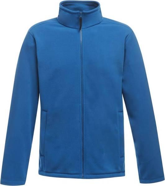 Regatta Mens Plain Micro Fleece Full Zip Jacket (Layer Lite) Oxford Blue XXL