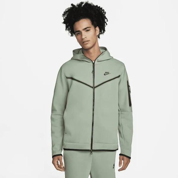 Nike Sportswear Tech Fleece Full-Zip Hoodie Mica Green/Black