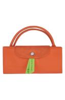 Longchamp Women's Large Le Pliage Green Travel Bag Carrot