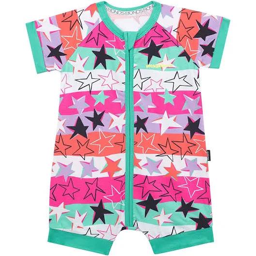 Bonds Baby Zippy - Zip Romper Wondersuit, Print G7R, 0000 (Newborn)