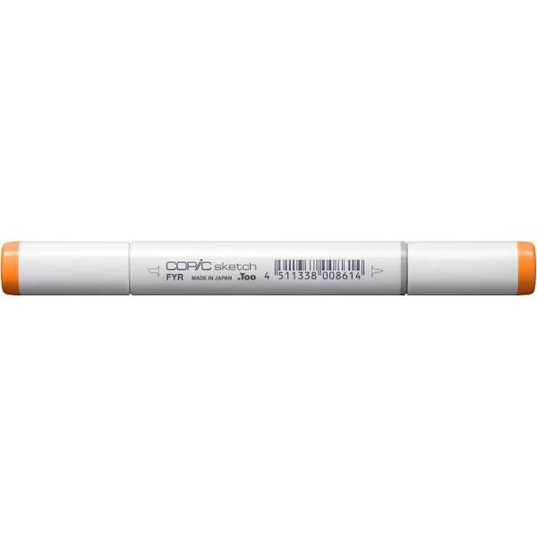 Copic Sketch Marker FYR1 Fluorescent Orange