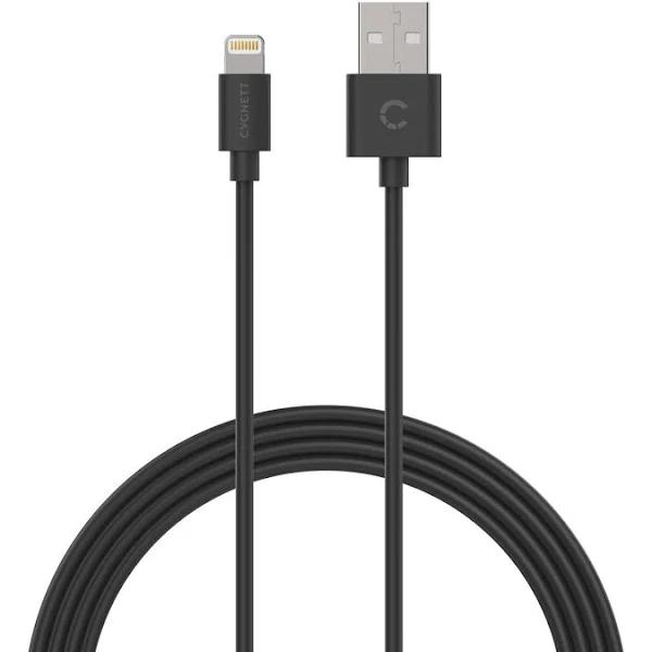 Cygnett CY2724PCCSL Essentials Lightning to USB-A Cable 2m - Black