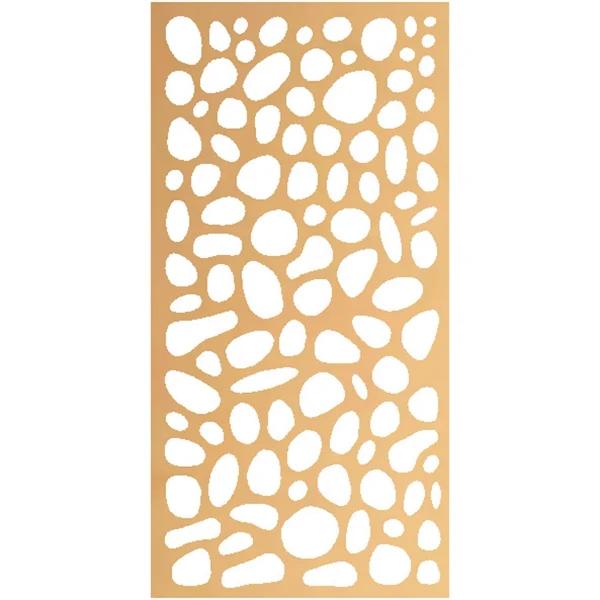 ProtectorAl 900 x 1800mm ACP Riverstone Decorative Panel Unframed - Gold Matte