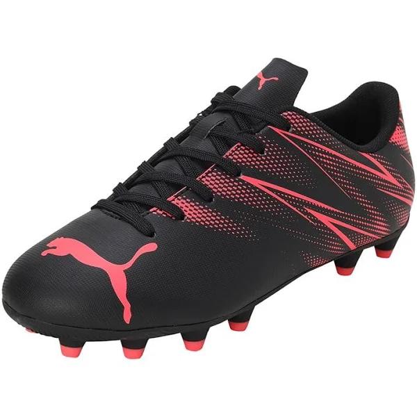 Puma Attacanto Kids Football Boots Black/Red US 8