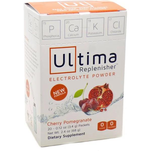 Ultima Replenisher Electrolyte Powder - Cherry Pomegranate - 20 Count