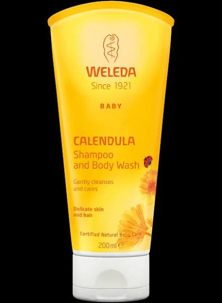 Weleda Calendula - Baby Shampoo & Body Wash, 200 ml