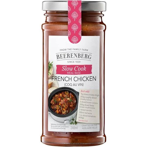 Beerenberg French Chicken (Coq AU VIN) Slow Cook Meal Base