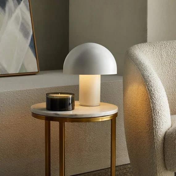 Cosh Table Lamp White by Freedom