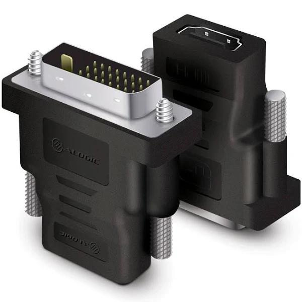 Alogic Premium DVI-D -M- to HDMI -F- Adapter - Male to Female