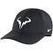 Nike Dri-FIT Club Unstructured Rafa Cap - Black/White, L/XL