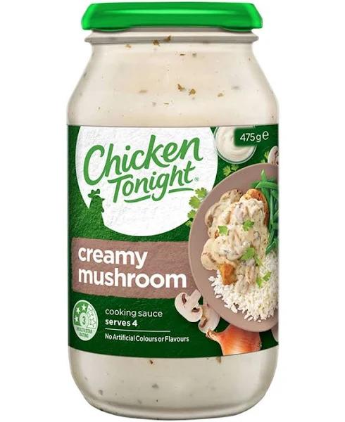 Chicken Tonight Creamy Chicken With Mushroom Simmer Sauce 475g