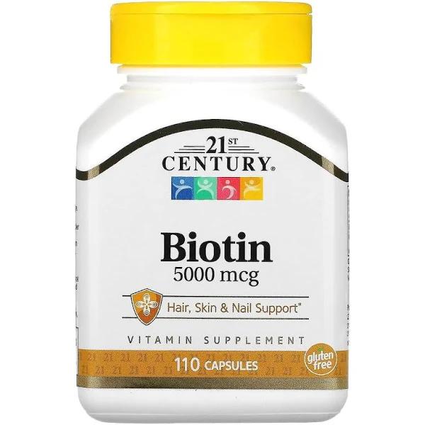 21st Century Biotin 5000 mcg 110 Capsules