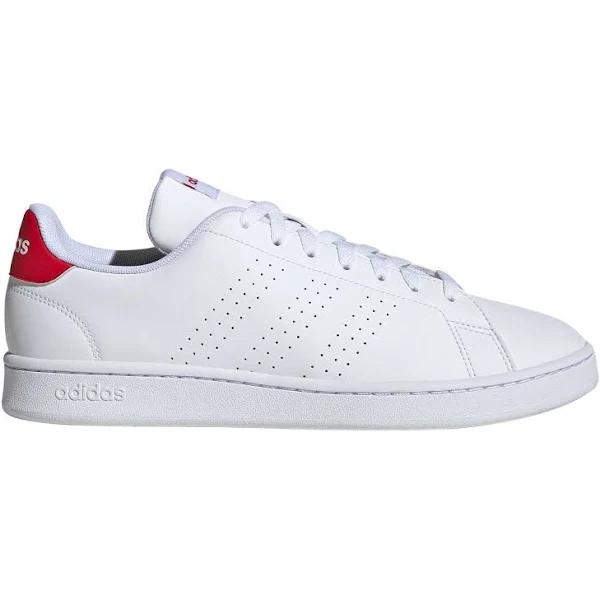 Adidas Advantage Shoes Pure White Red - 45(1/3)