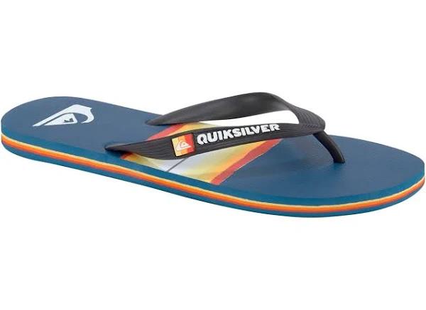 Quiksilver Molokai Resin Tint Mens Flip Flops - Blue 1