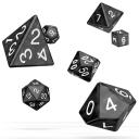 Oakie DOAKIE Dice RPG Set Marble - Black (7)