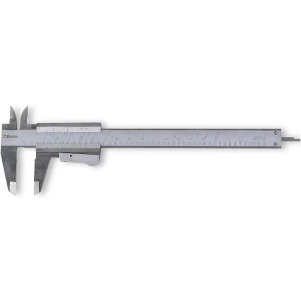 Beta Tools 1650 Spring Lock Vernier Caliper Stainless Steel Max 150mm 016500001