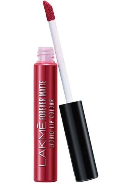 Lakme Forever Matte Liquid Lip Colour - Red Velvet