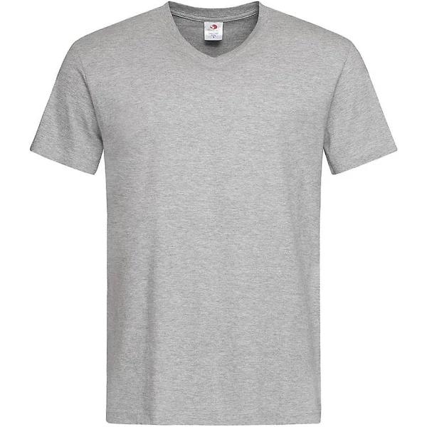 Stedman Classics Classic V-Neck T-Shirt ST2300 Heather L