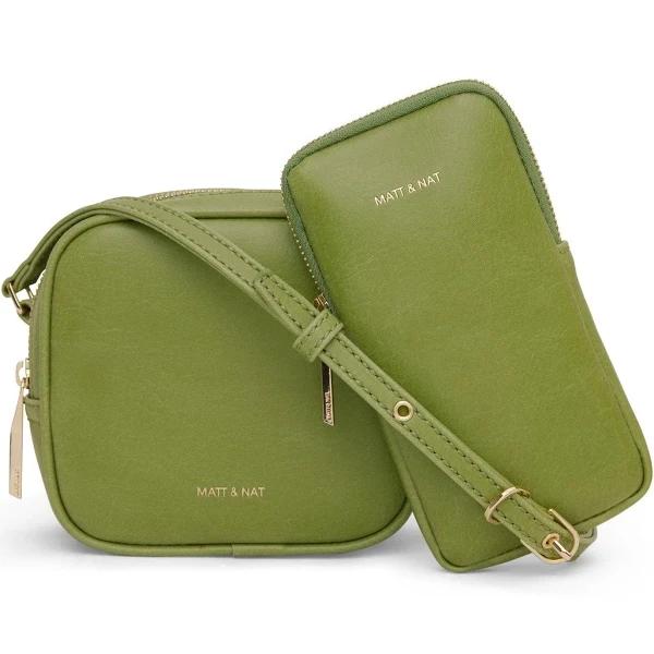 Matt & Nat Swae Vegan Crossbody Bag - Vintage Frog