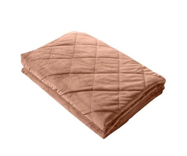 DreamZ 11kg Adults Size Anti Anxiety Weighted Blanket Gravity Blankets Pink