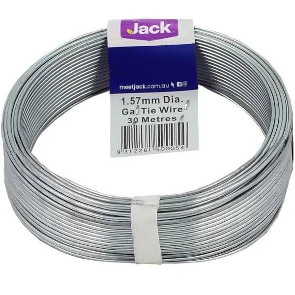 Whites 1.57mm x 30m Galvanised Tie Wire