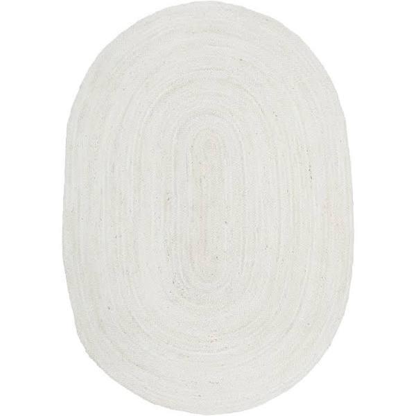 Bondi Oval Rug - White 280X190CM