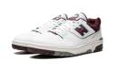 New Balance Men's 550 WHITE/NB Burgundy - Size 14