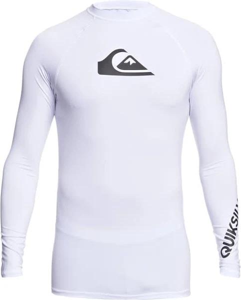 Quiksilver Men's All Time LS Long Sleeve Rashguard Surf Shirt