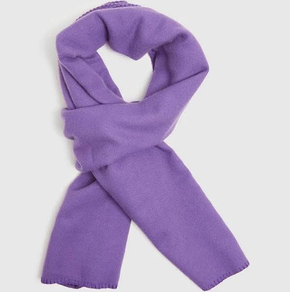 Oxford FION Wool Scarf in Purple Blush