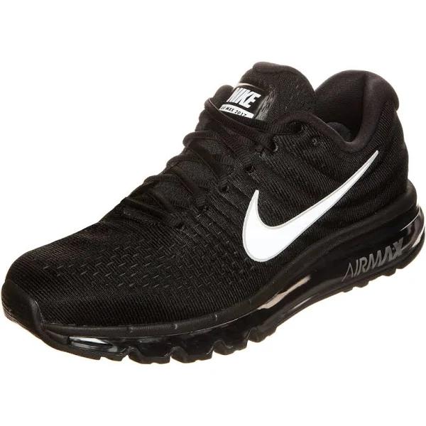 Mens Nike Air Max 2017 Running Shoes Black/Anthracite/White Size 7