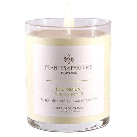 Plantes & Parfums - 180g Perfumed Hand Poured Candle - Indian Summer