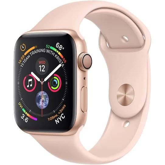 Apple Watch Series 4 (Gold, 40mm, Pink Sand Sport Band, GPS Only)