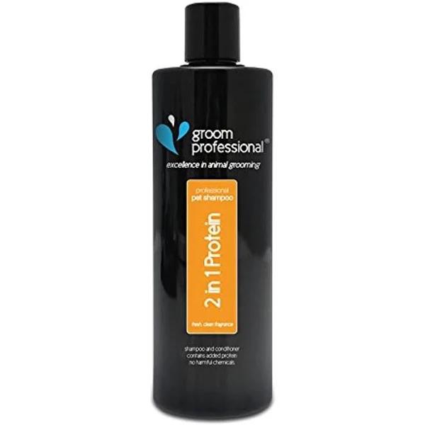 Groom Professional 2 in 1 Protein Shampoo 450ml