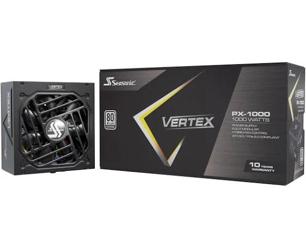 Seasonic VERTEX1000P Vertex PX-1000 ATX3.0 1000W 80 Plus Platinum Fully Modular Power Supply