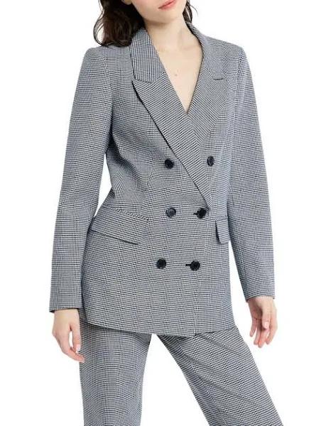 Marcs Adele Longer Line Blazer in Blue 6