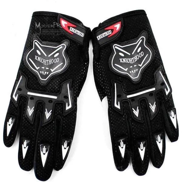 Adult Men Women MX Motocross Motorbikes Racing Gloves For BMX/ATV/QUAD/Dirt Bikes (L Size)