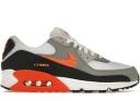 Nike Air Max 90 Dark Grey Black Total Crimson